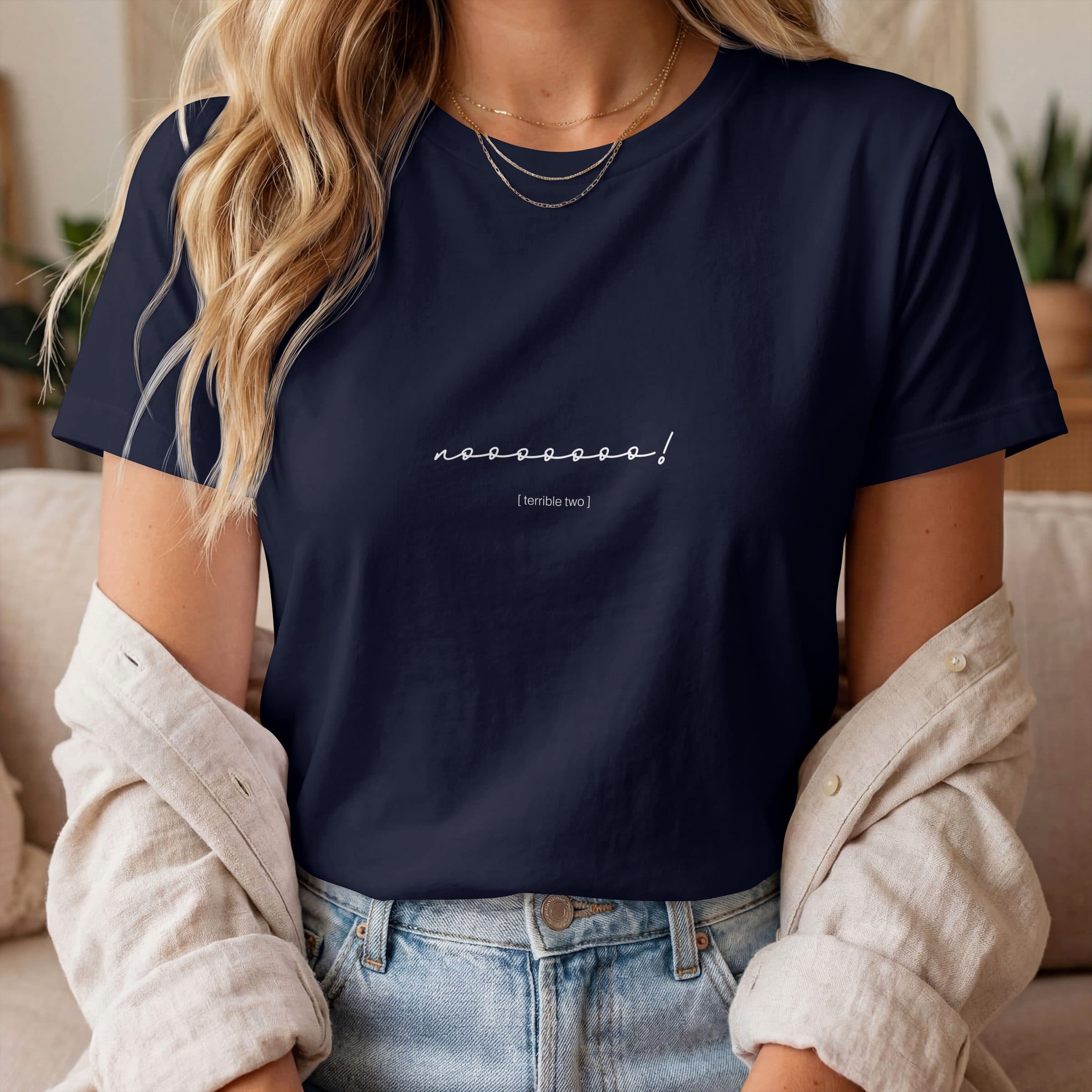 Camiseta terrible two, nooooooo